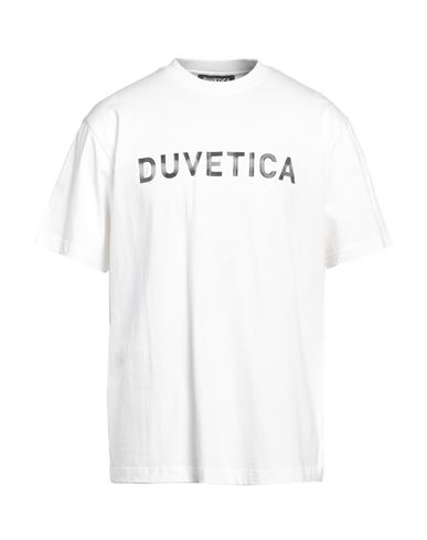 Duvetica Man T-shirt White Size Xl Cotton