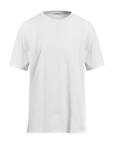 Crossley Man T-shirt Cream Size L Cotton In White