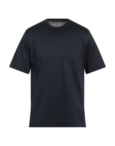 Circolo 1901 Man T-shirt Midnight Blue Size Xxl Cotton