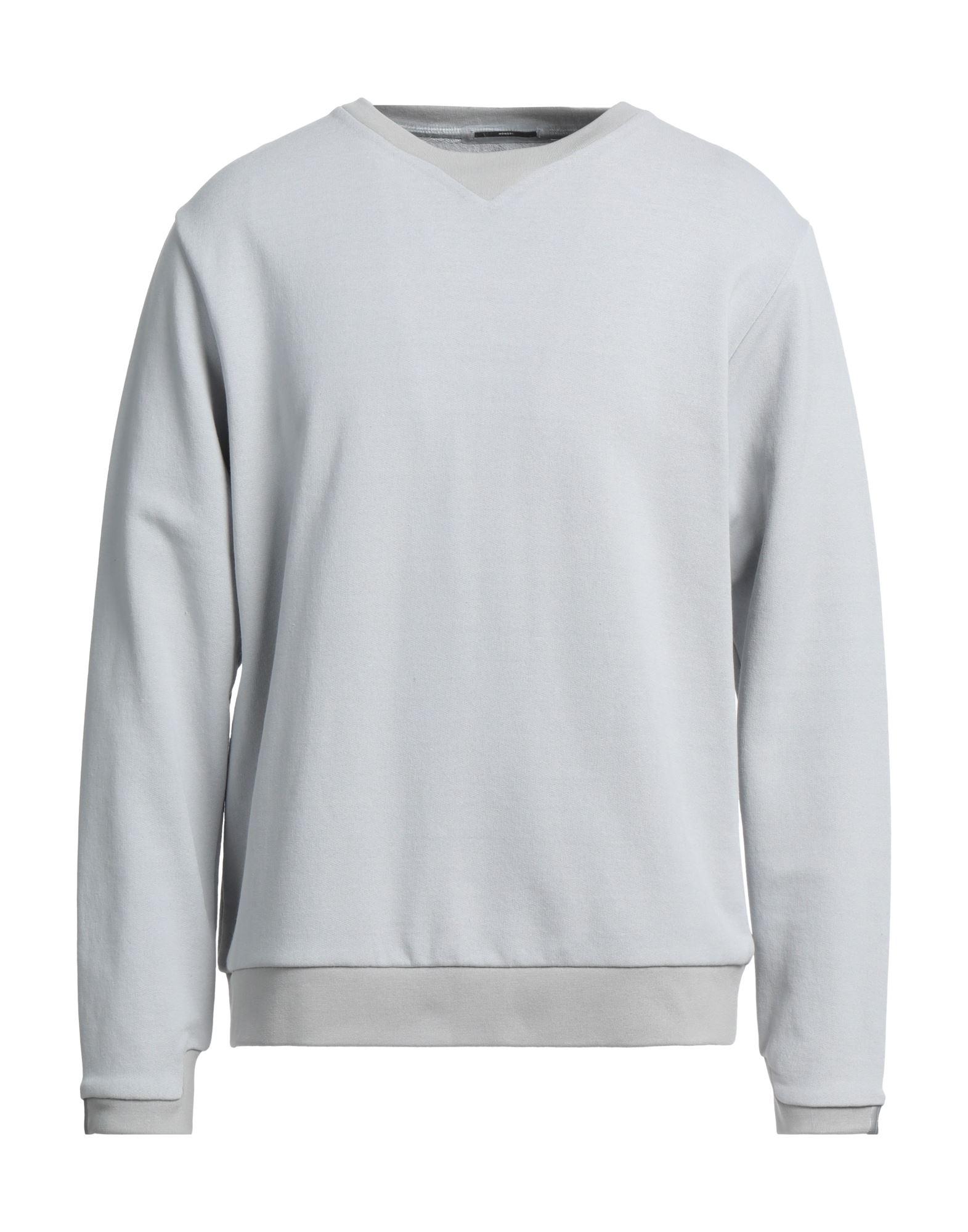 Monobi Crewneck Sweatshirt In Light Grey
