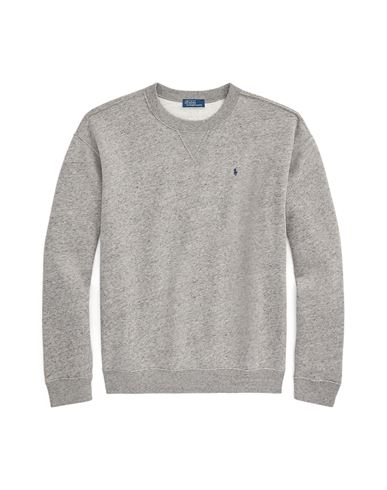 Polo Ralph Lauren Woman Sweatshirt Grey Size Xl Cotton, Polyester