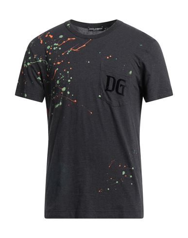 DOLCE&GABBANA T-shirts Herren Braungrau 44,46,48,52,56 Herren