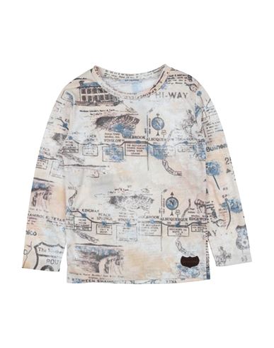 Gf Ferre' Babies'  Toddler Boy T-shirt Sand Size 5 Polyester In Beige