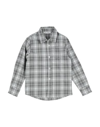 Gf Ferre' Babies'  Toddler Boy Shirt Grey Size 4 Polyester, Viscose, Elastane