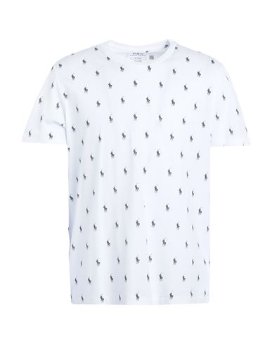 Polo Ralph Lauren Man T-shirt White Size Xxl Cotton