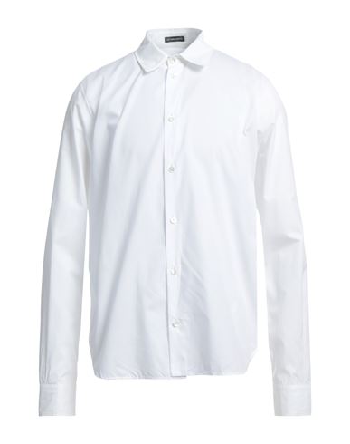 Ann Demeulemeester Man Shirt White Size 32 Cotton