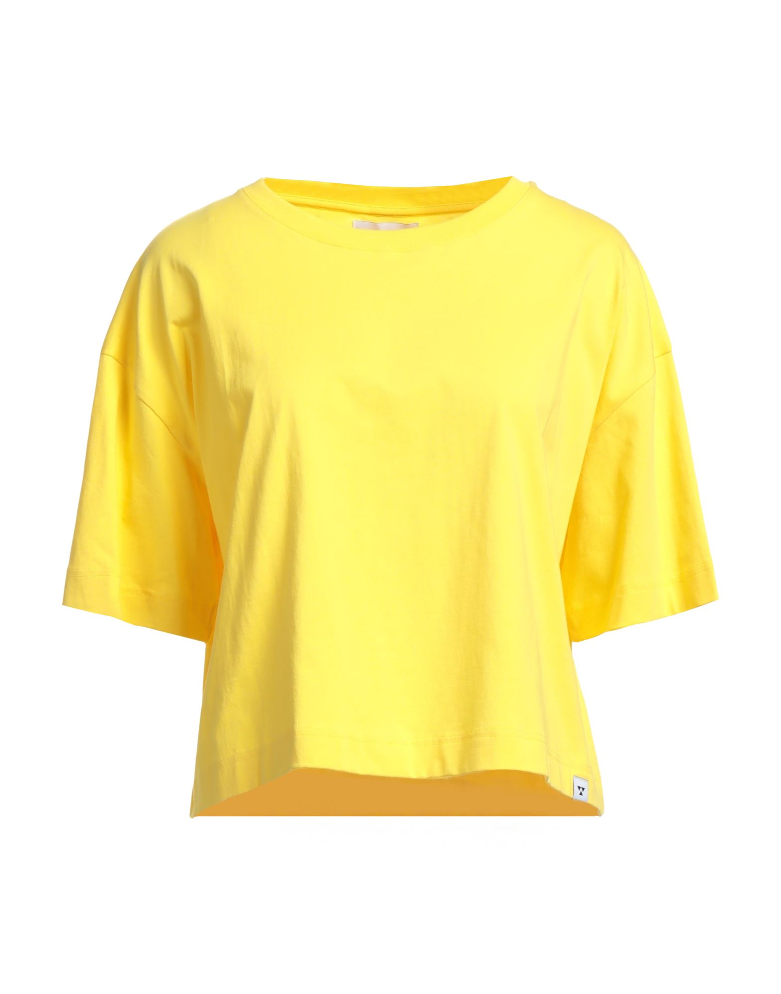 Woc Writing On Cover T-shirts In Yellow