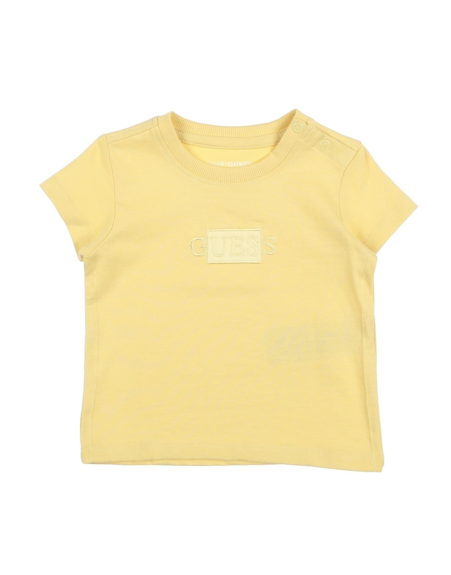 Guess Kids'  T-shirts In Ocher