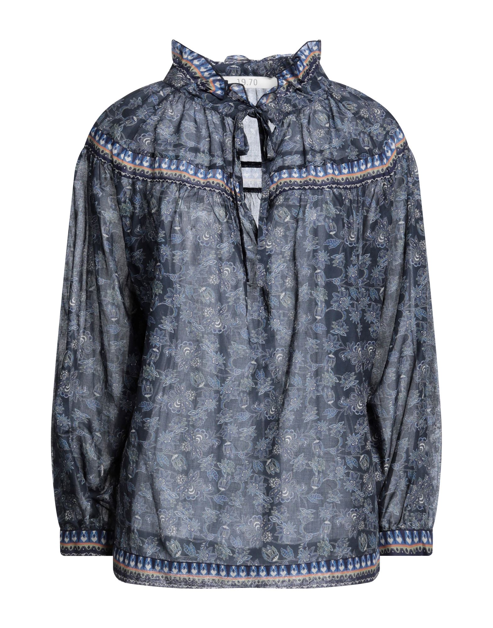 19.70 Nineteen Seventy Blouses In Blue