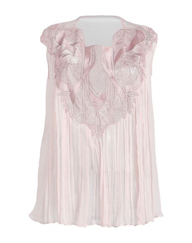 Alberta Ferretti Woman Top Blush Size 6 Silk, Polyamide In Pink