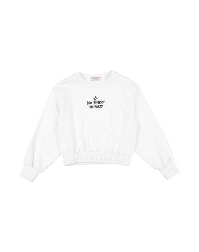 Pinko Up Babies'  Toddler Girl Sweatshirt White Size 5 Cotton