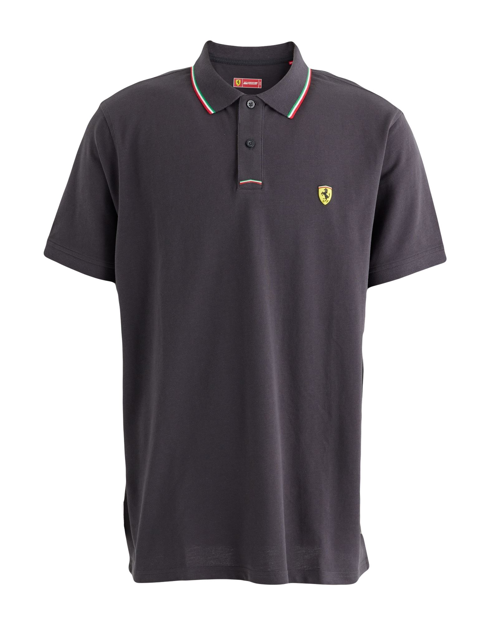 Scuderia Ferrari Polo Shirts In Grey