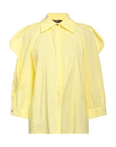 Feleppa Woman Shirt Yellow Size 6 Cotton