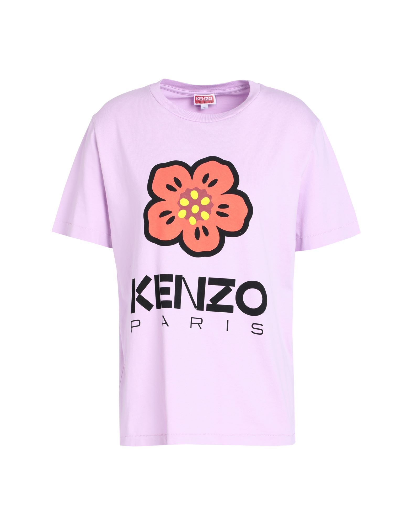 Shop Kenzo Woman T-shirt Lilac Size Xs Organic Cotton In Purple