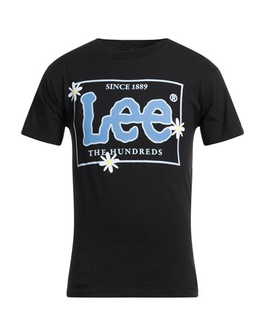 Lee X The Hundreds Man T-shirt Black Size Xxl Cotton