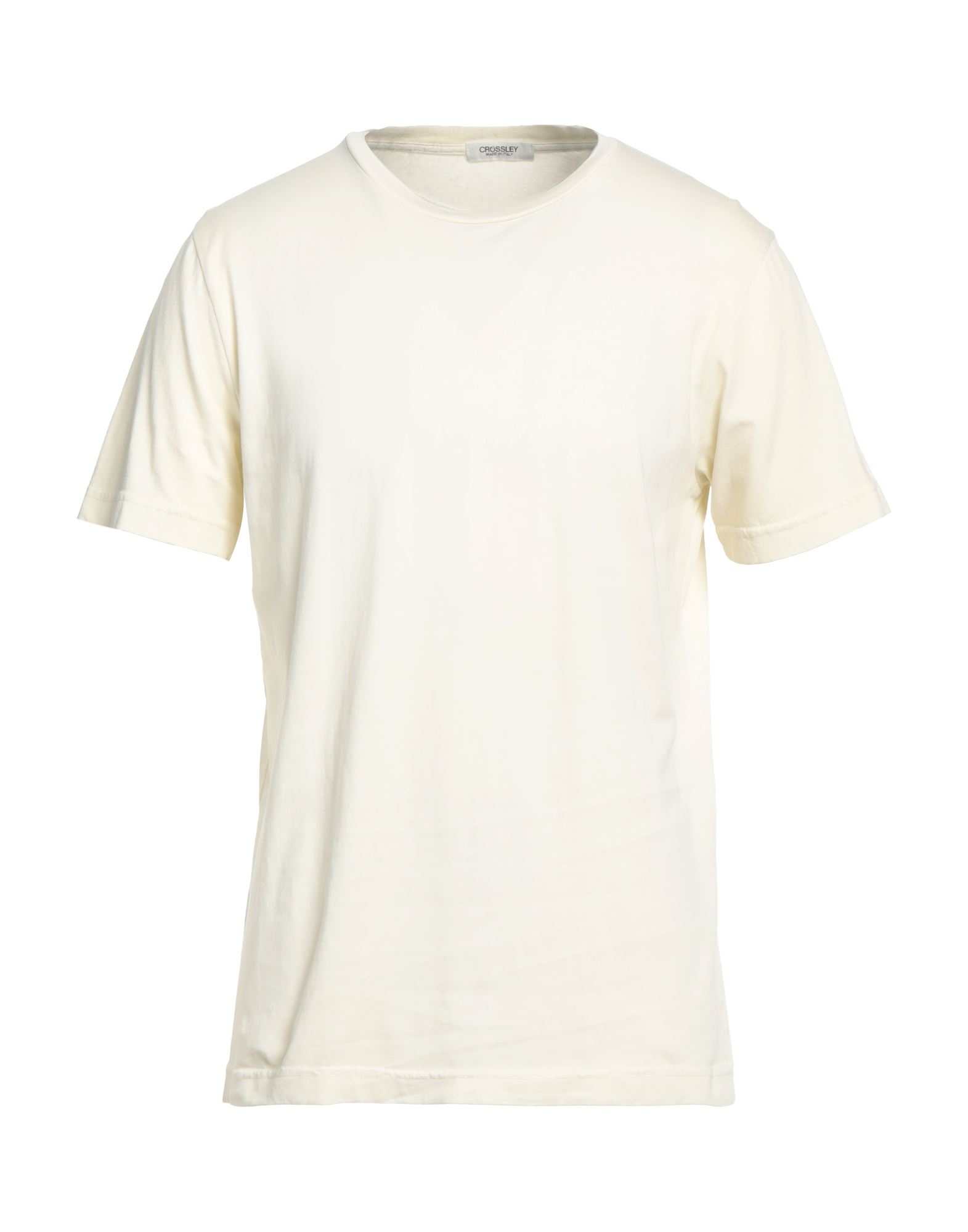 CROSSLEY CROSSLEY MAN T-SHIRT IVORY SIZE M COTTON