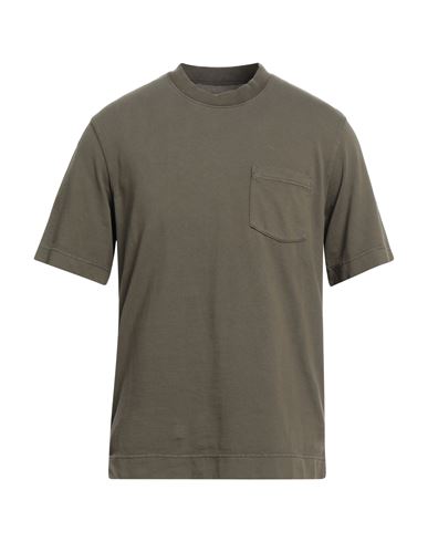 Circolo 1901 Man T-shirt Military Green Size M Cotton