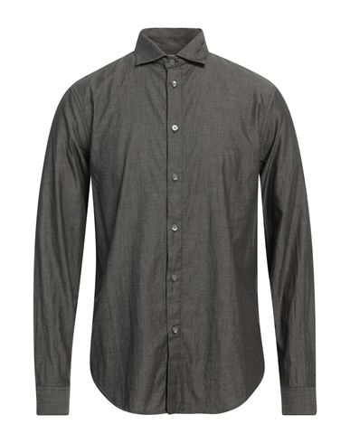 Emporio Armani Man Shirt Black Size Xl Cotton