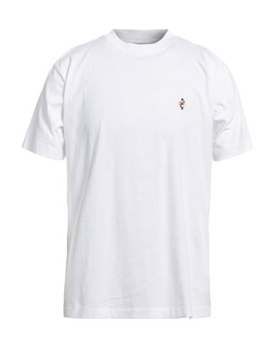 Marcelo Burlon County Of Milan Marcelo Burlon Man T-shirt White Size Xxs Cotton