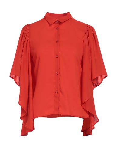 Siste's Woman Shirt Tomato Red Size Xs Polyester