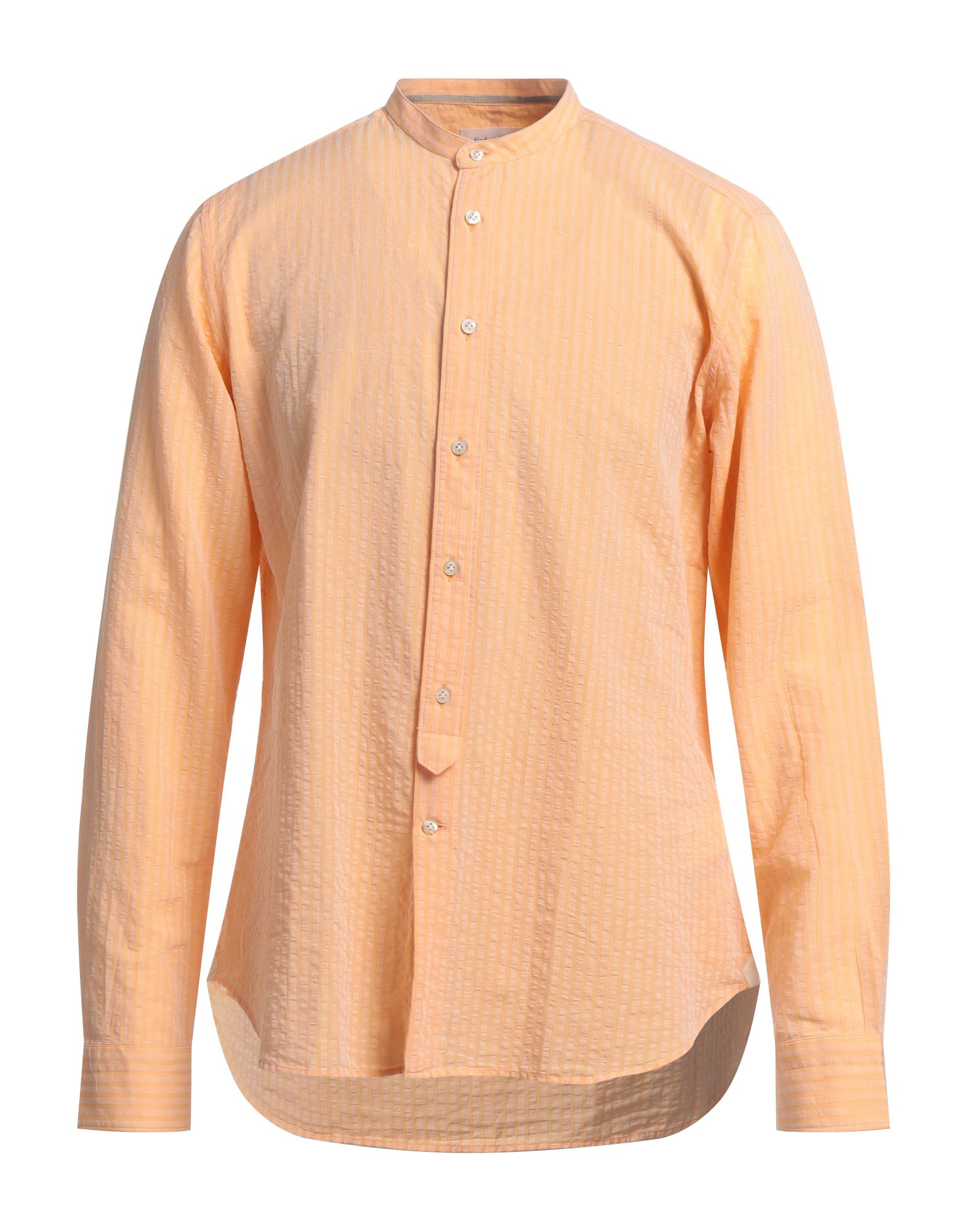 Tintoria Mattei 954 Shirts In Orange
