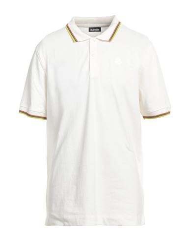 Invicta Man Polo Shirt Cream Size M Cotton In White