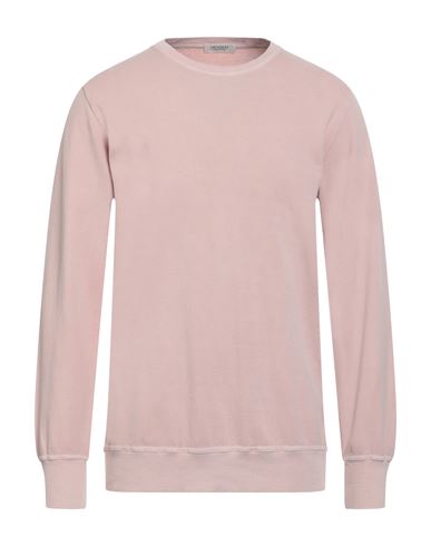 Crossley Man Sweatshirt Blush Size M Cotton In Pink