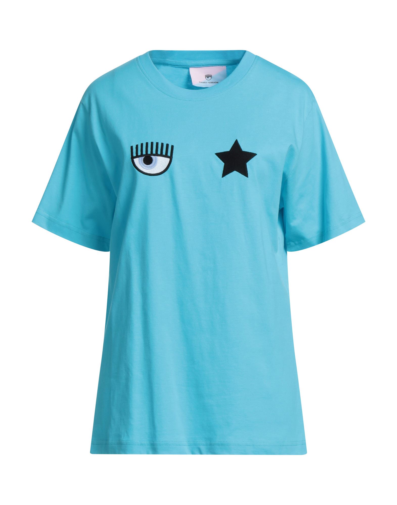 Chiara Ferragni T-shirts In Blue