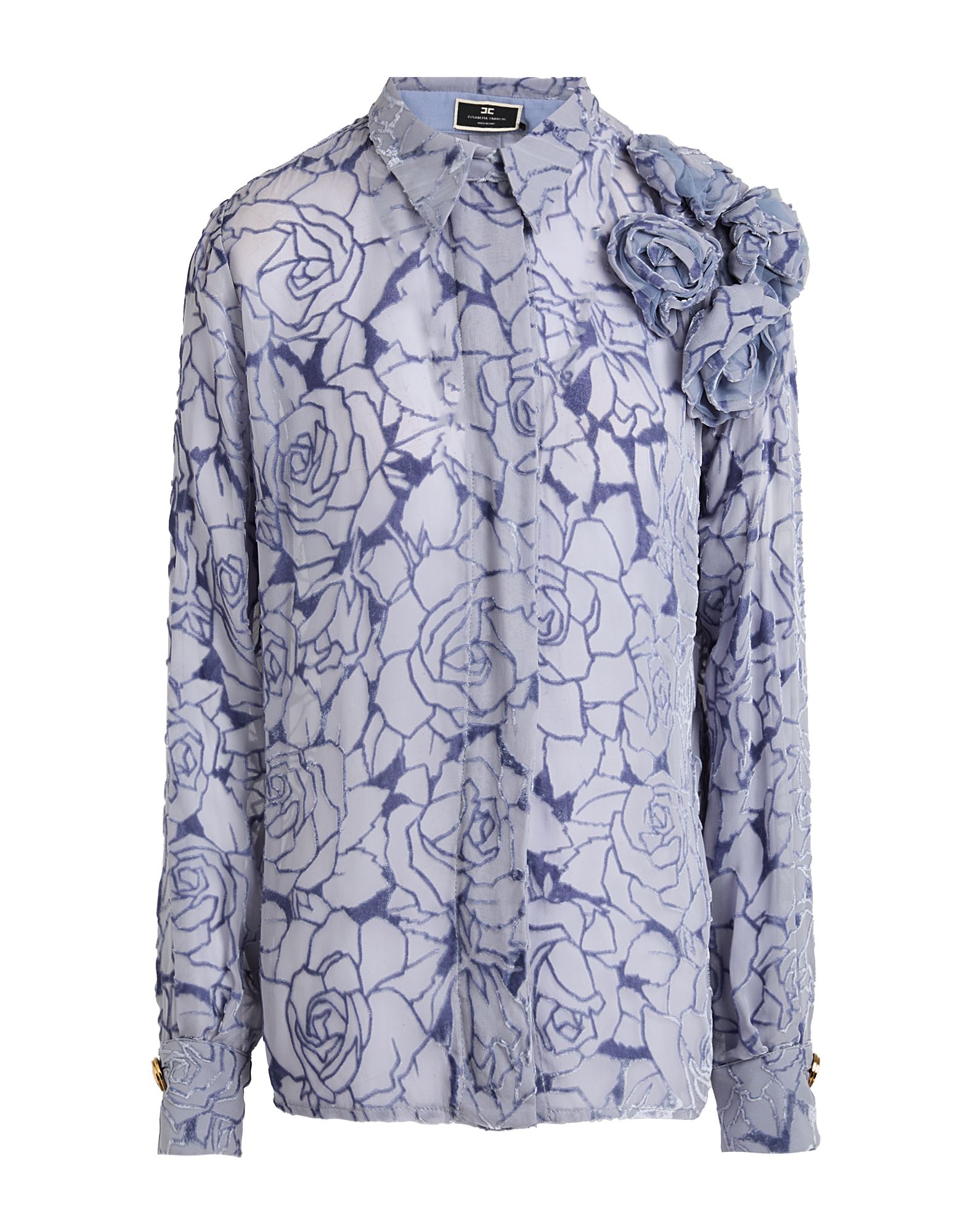 Elisabetta Franchi Shirts In Lilac