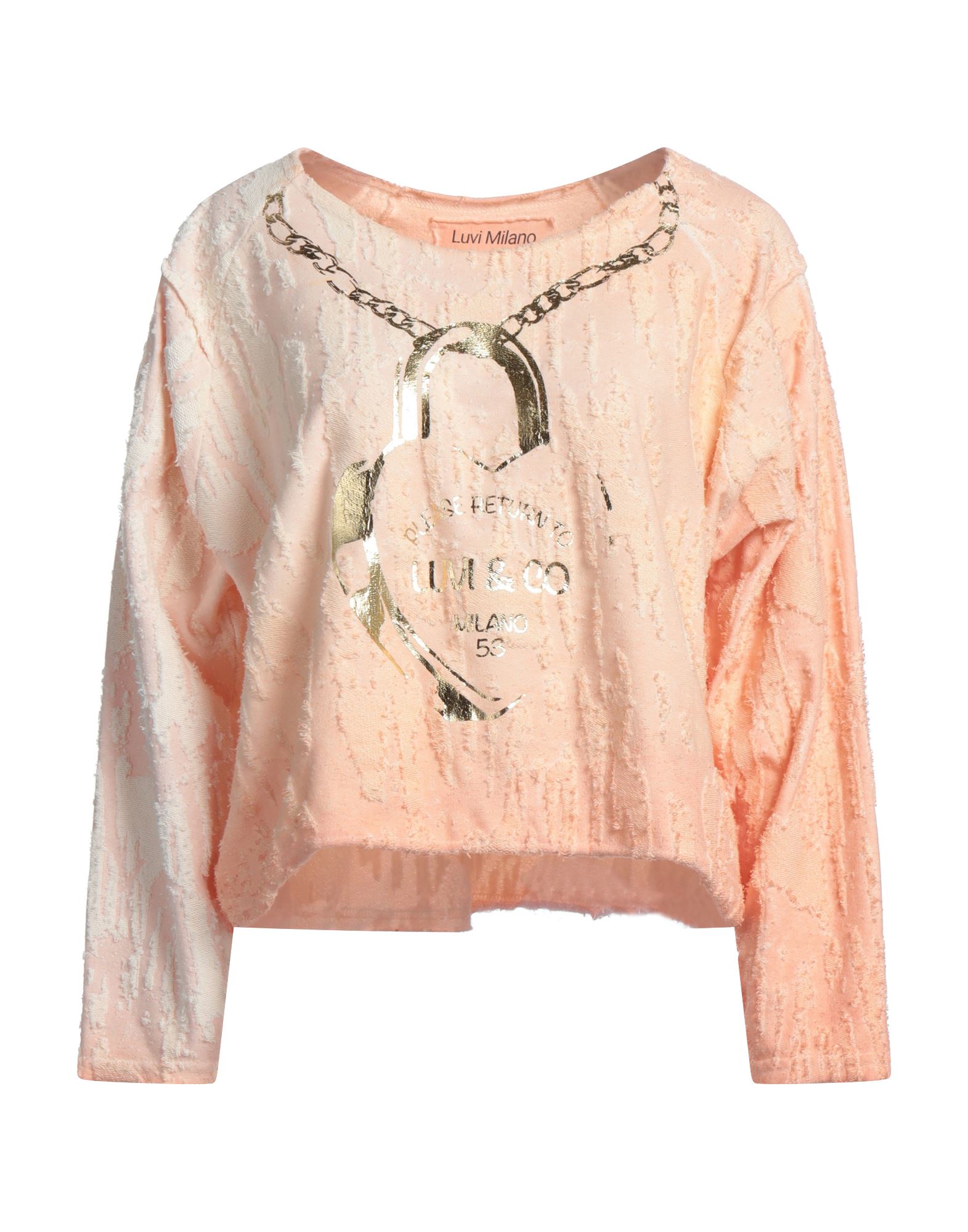 Luvi Milano Sweatshirts In Pink