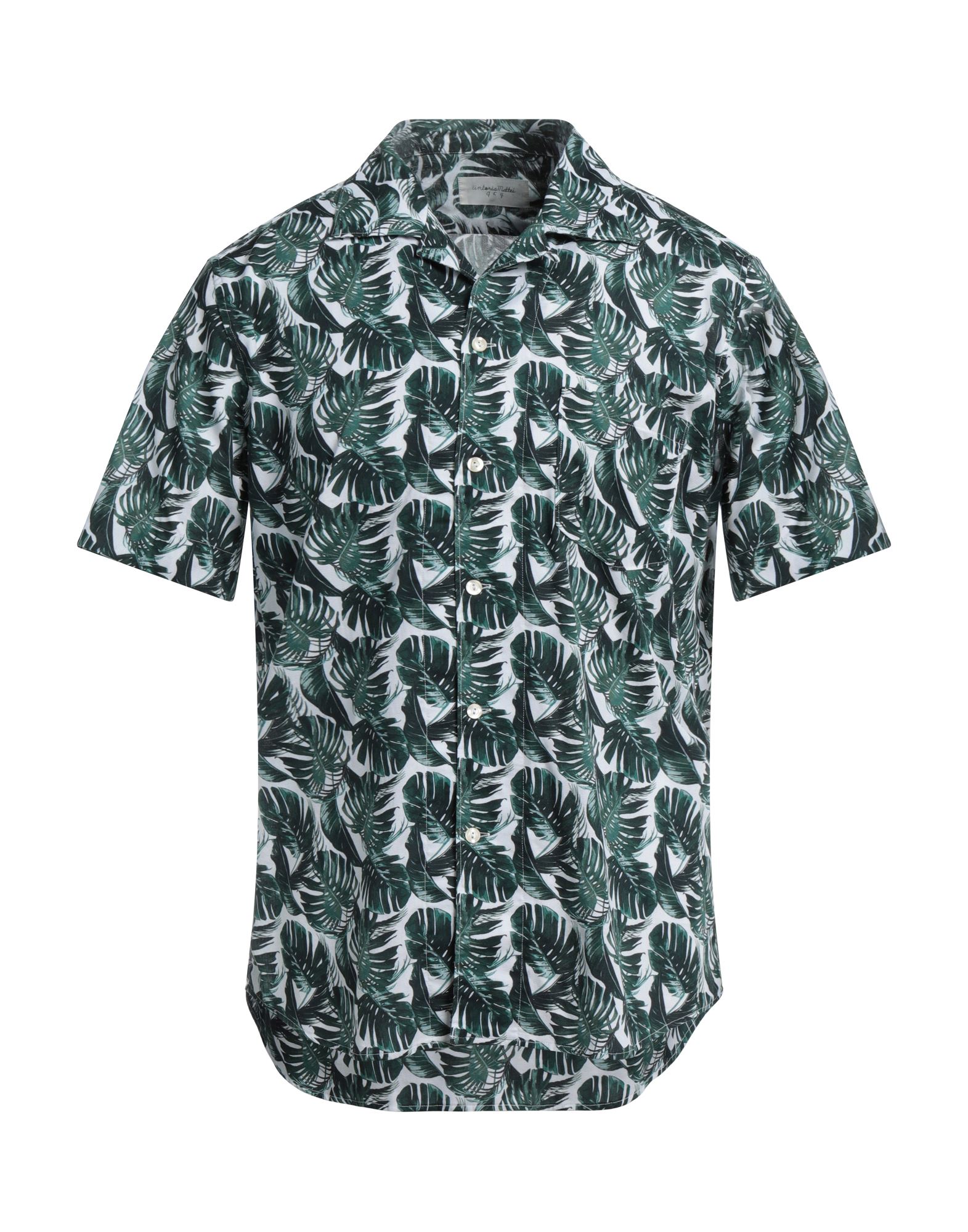 Tintoria Mattei 954 Shirts In Green
