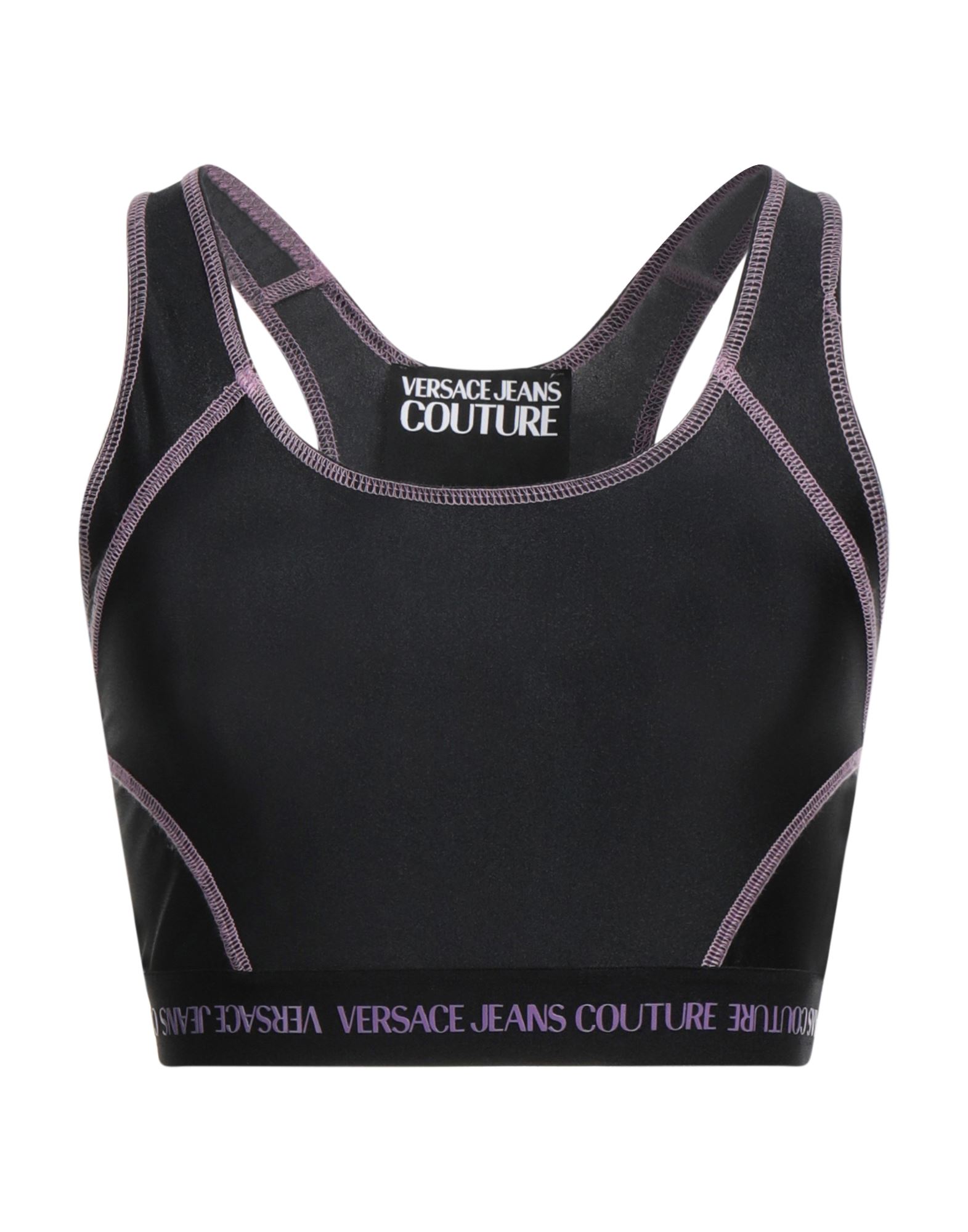Versace Jeans Couture Tops In Black