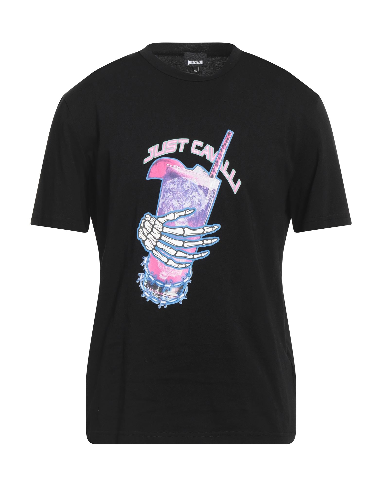 Just Cavalli T-shirts In Black