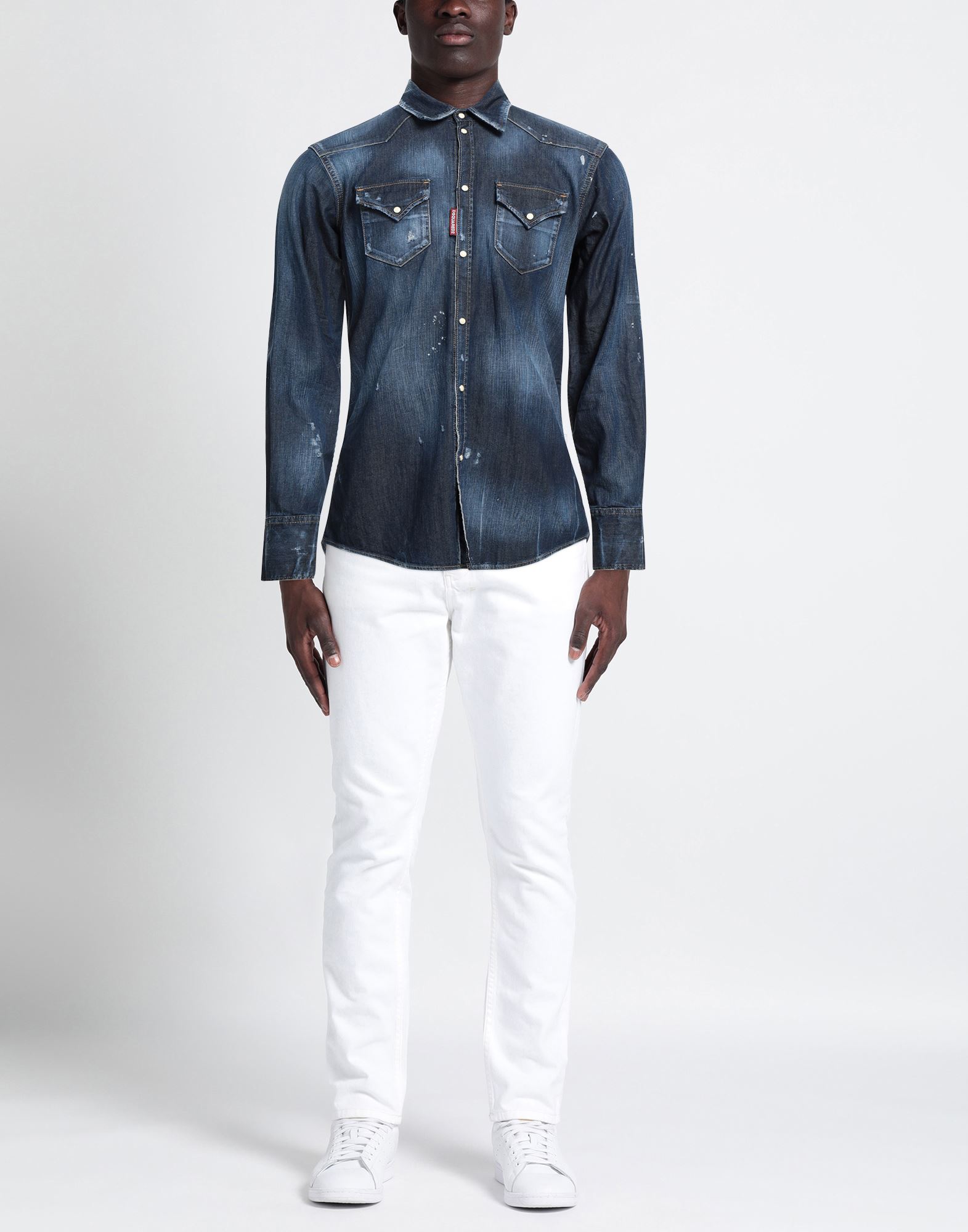  Dsquared2 - Camisetas Y Tops - Camisas Vaqueras - On Yoox.com 