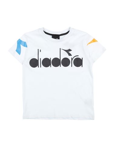 Diadora Babies'  Toddler Boy T-shirt White Size 4 Cotton