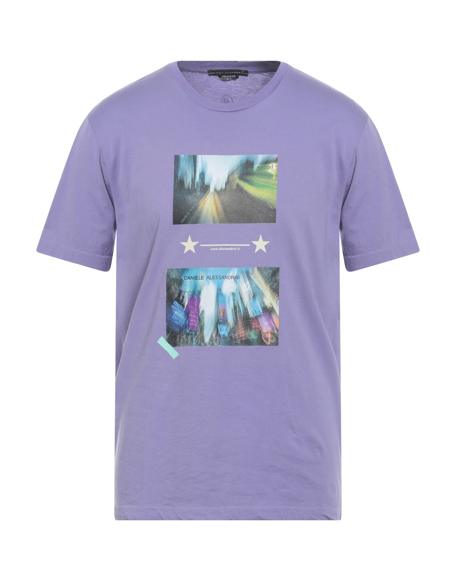 Daniele Alessandrini T-shirts In Purple