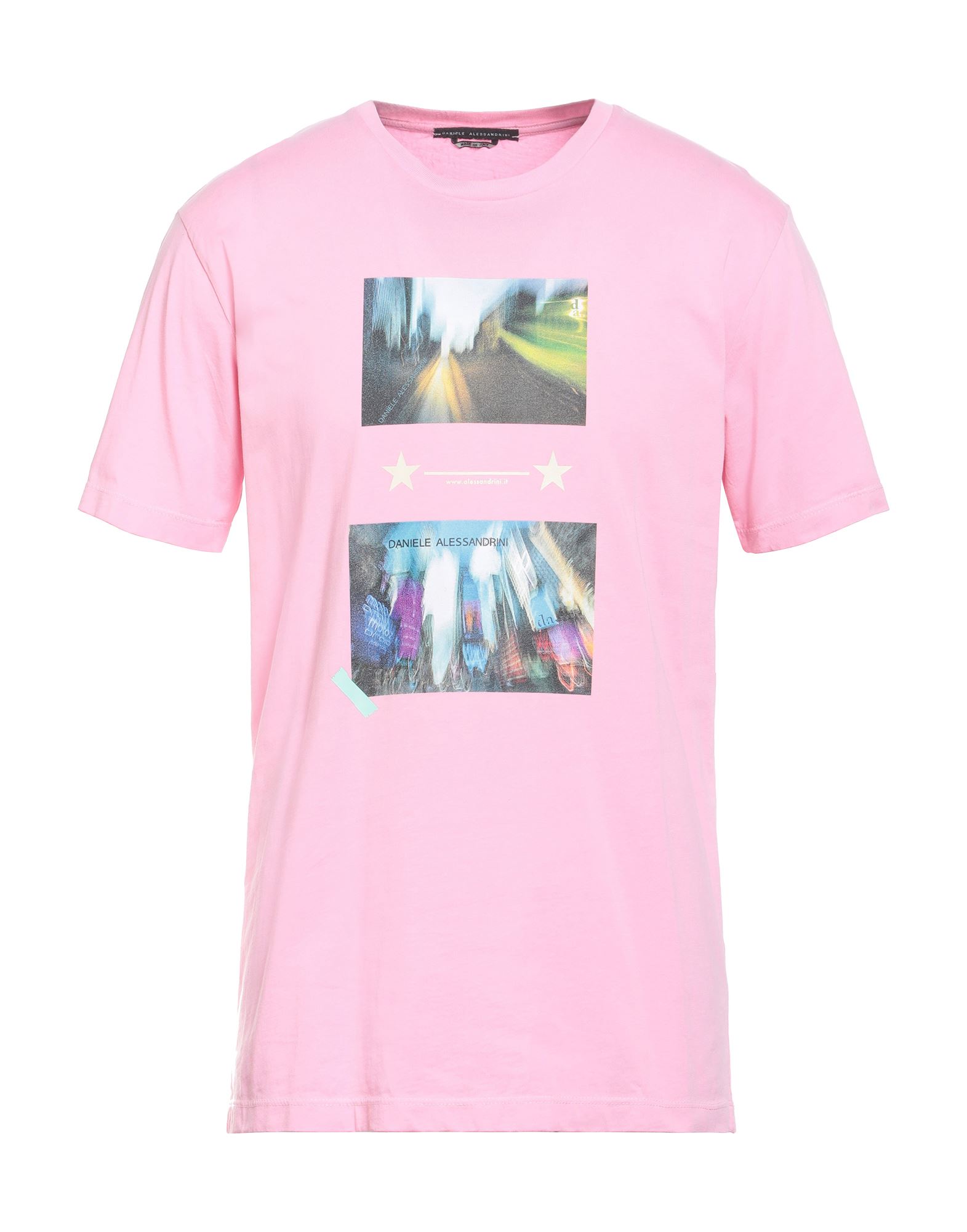 Daniele Alessandrini T-shirts In Pink