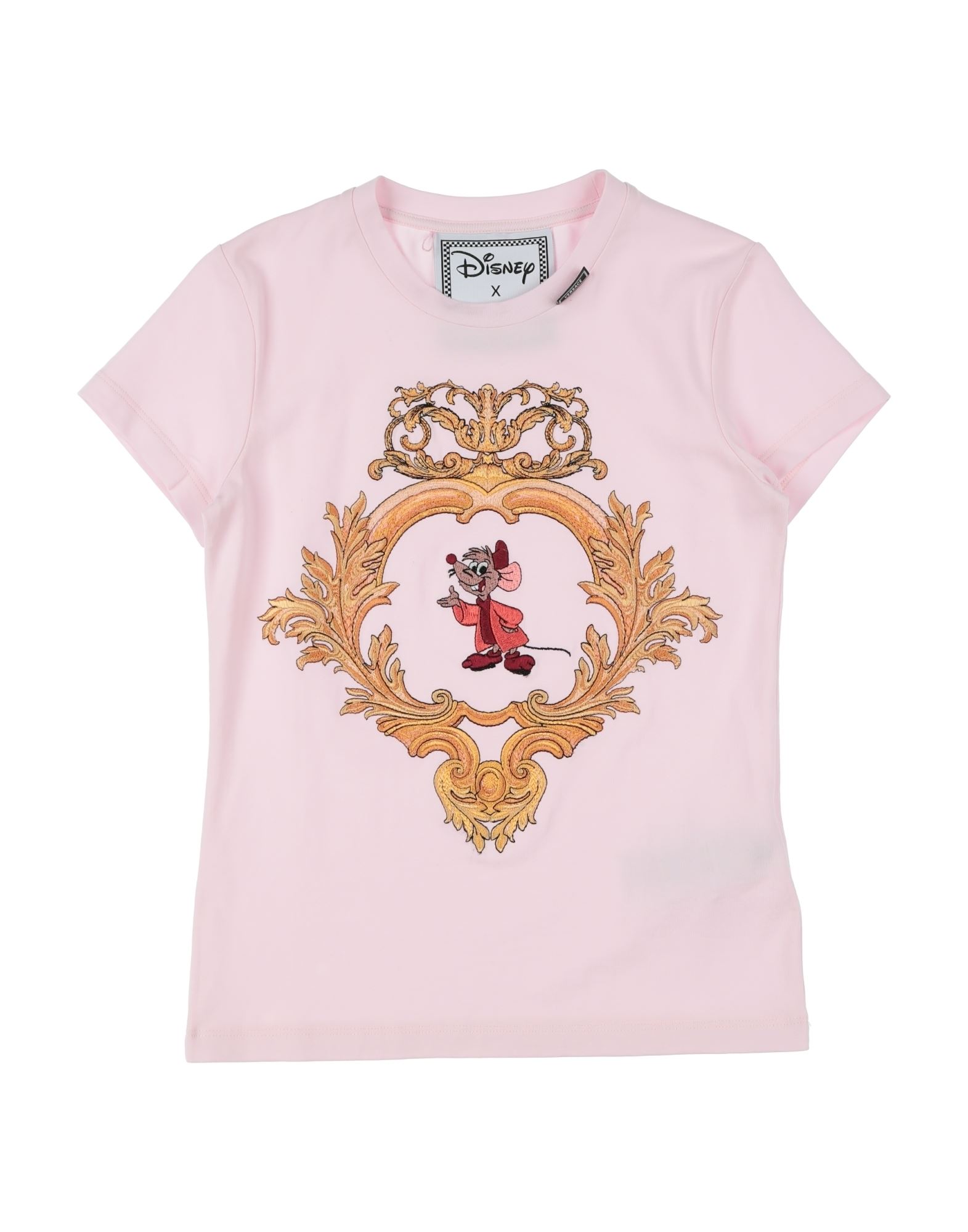 Versace Young Kids'  T-shirts In Pink