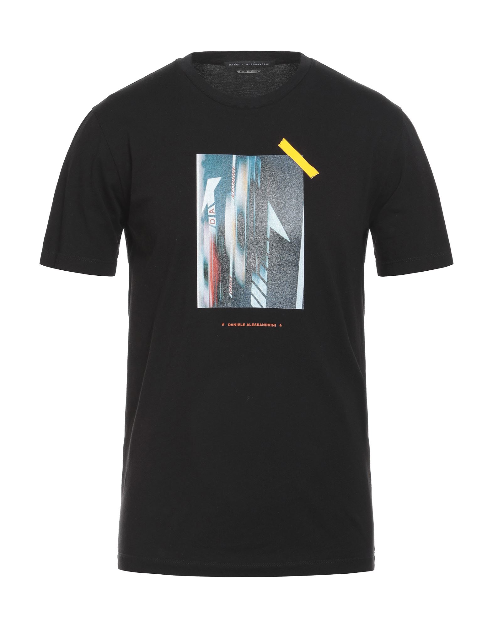 Daniele Alessandrini T-shirts In Black