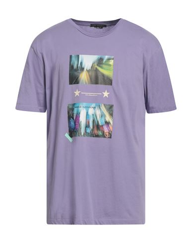 Daniele Alessandrini Man T-shirt Purple Size Xxl Cotton