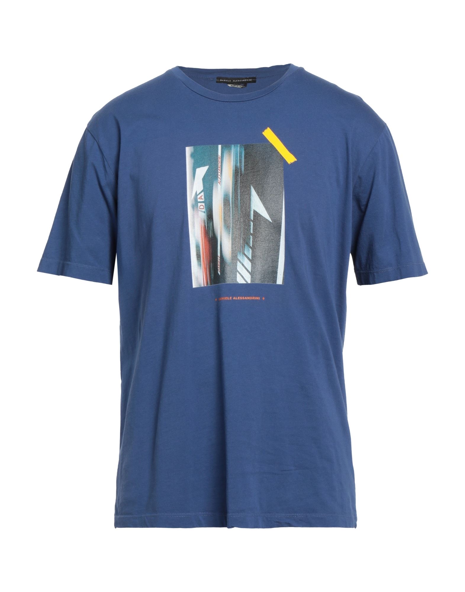 Daniele Alessandrini T-shirts In Blue