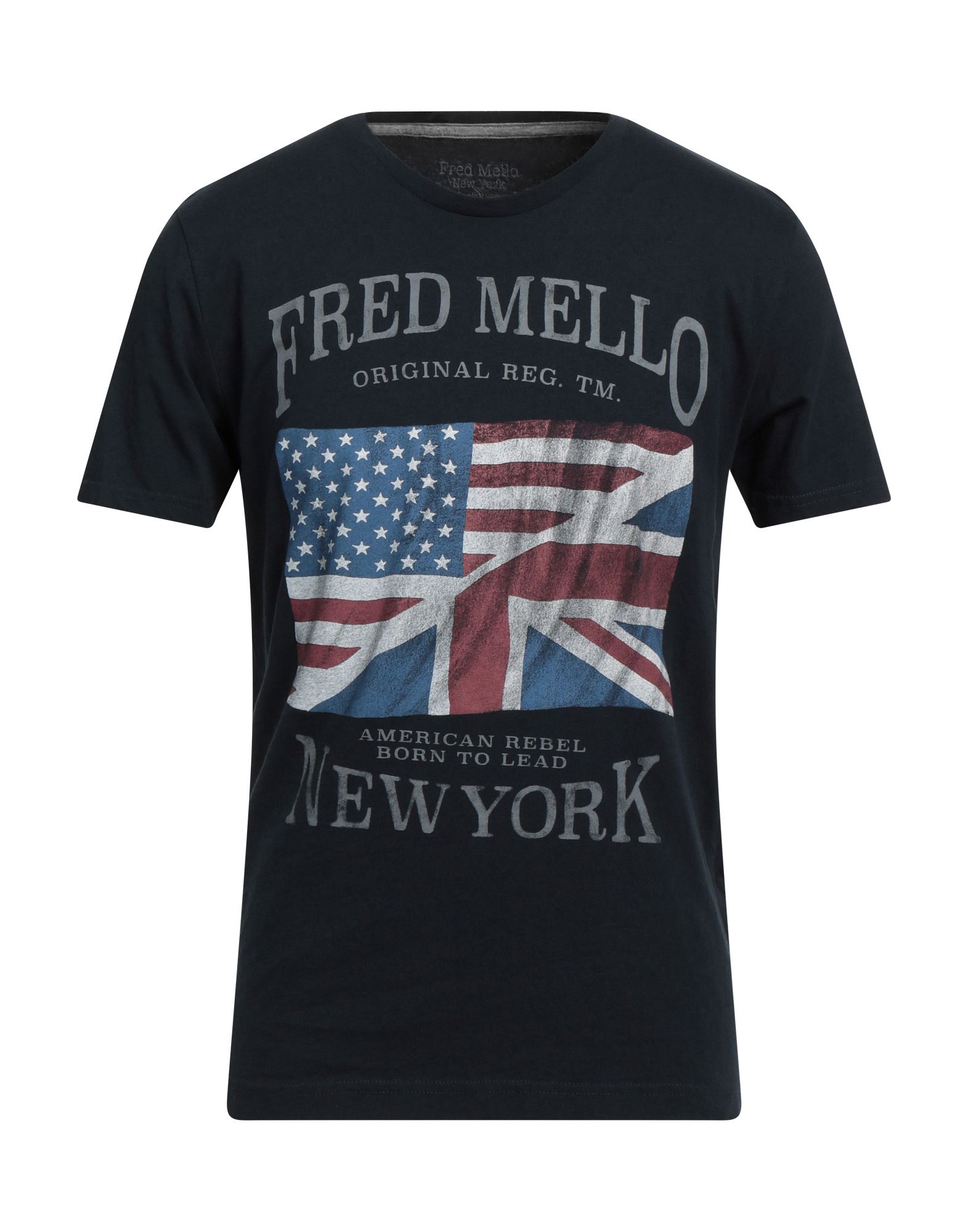 Fred Mello T-shirts In Blue