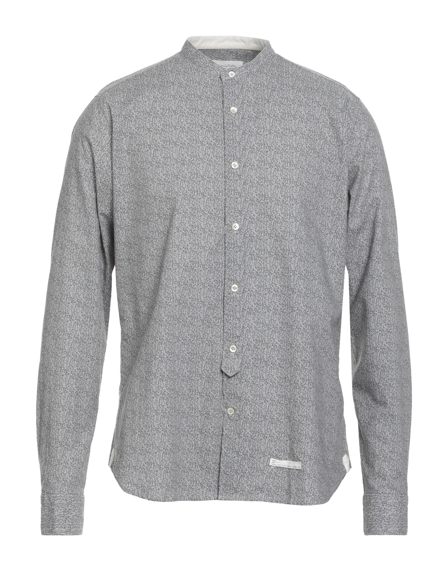 Tintoria Mattei 954 Shirts In Grey