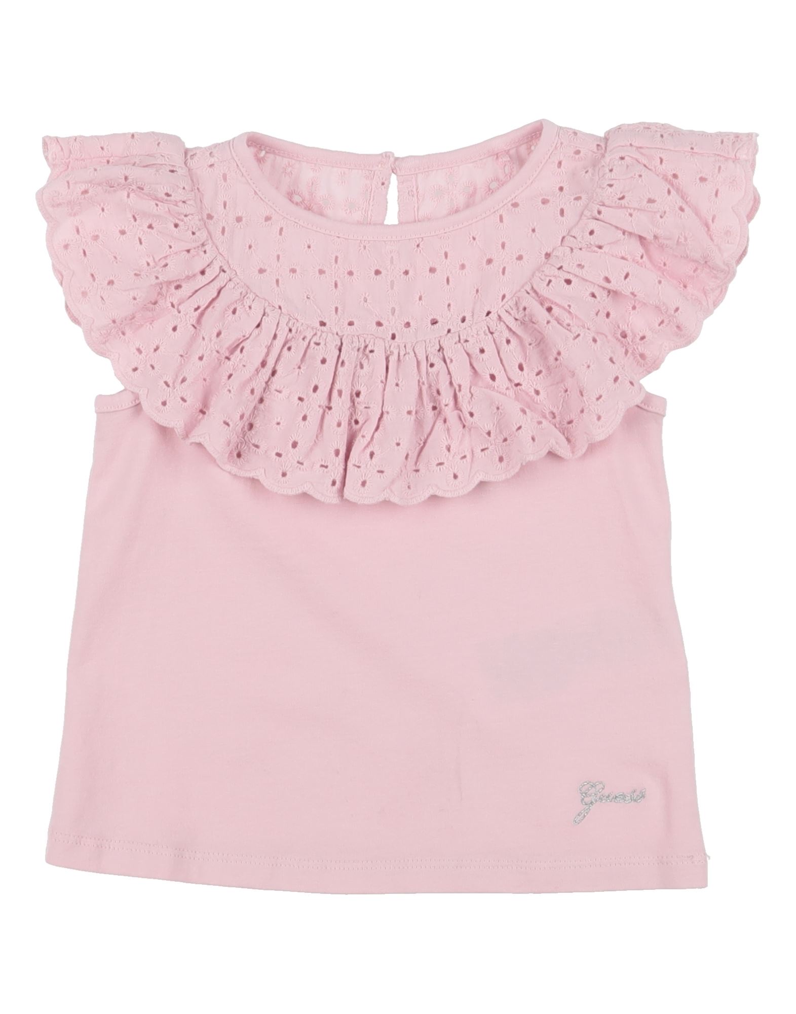 Guess Kids'  T-shirts In Pink