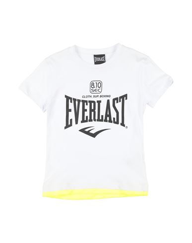 Everlast Babies'  Toddler Boy T-shirt White Size 6 Cotton