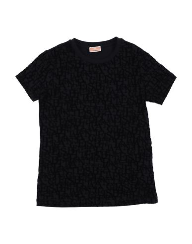 Elisabetta Franchi Babies'  Toddler Girl T-shirt Black Size 4 Cotton, Elastane
