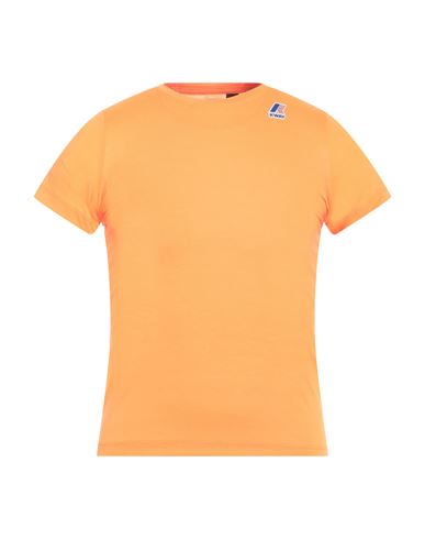 K-way Man T-shirt Orange Size Xs Polyester