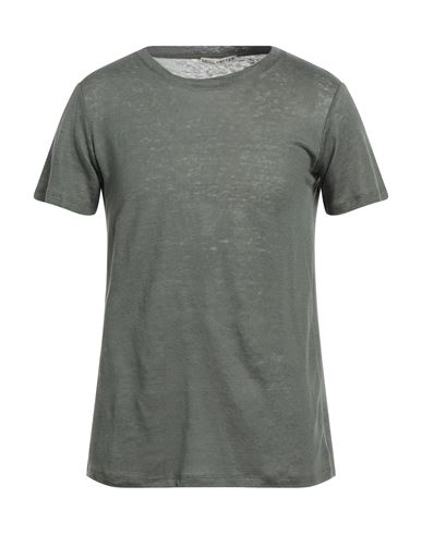 Neill Katter Man T-shirt Military Green Size Xl Linen