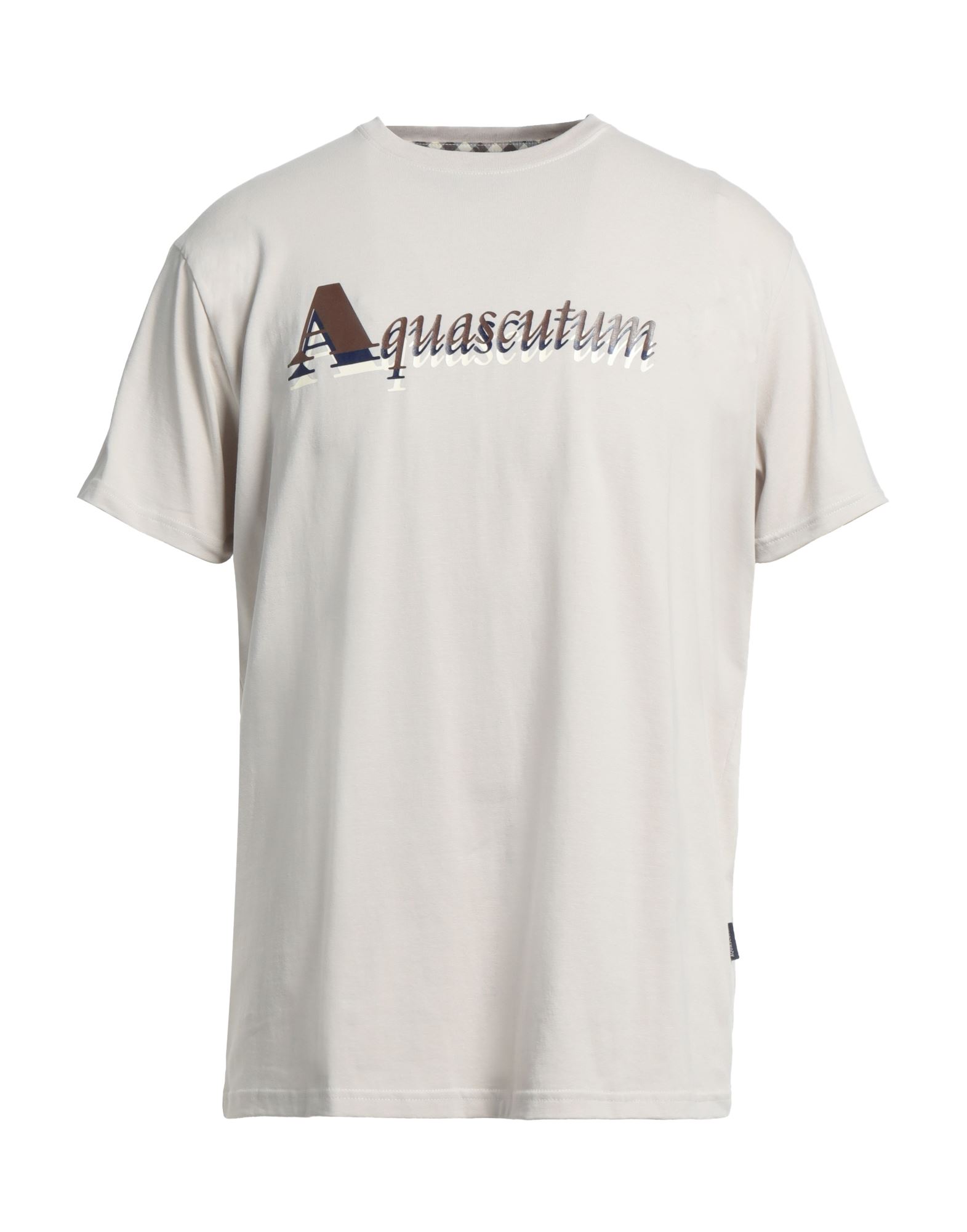 Aquascutum T-shirts In Beige