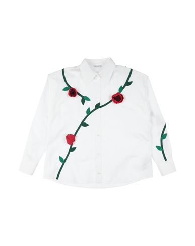 Shop Dolce & Gabbana Toddler Girl Shirt White Size 7 Cotton, Polyester